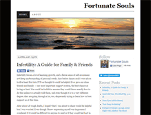 Tablet Screenshot of fortunatesouls.com